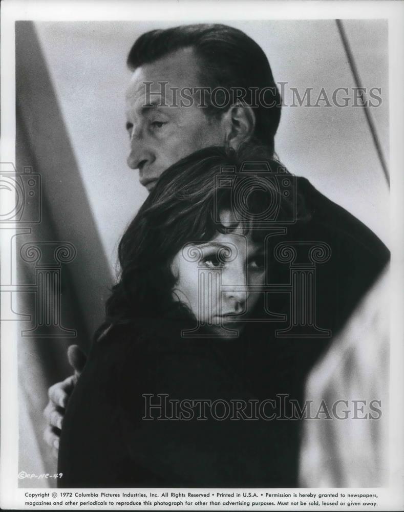 1974 Press Photo George C. Scott and Jane Alexander in The New Centurions - Historic Images
