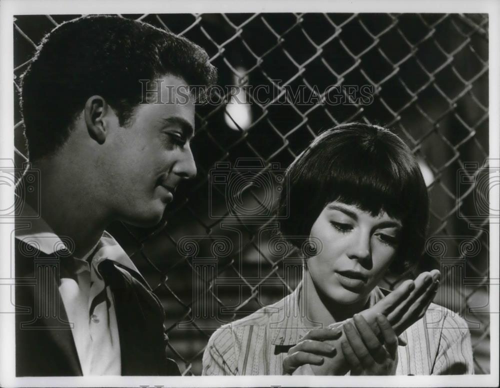 1969 Press Photo Paul Wallace, natalie wood in Gypsy - cvp18545 - Historic Images