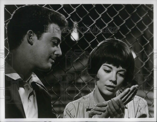 1969 Press Photo Paul Wallace, natalie wood in Gypsy - cvp18545 - Historic Images