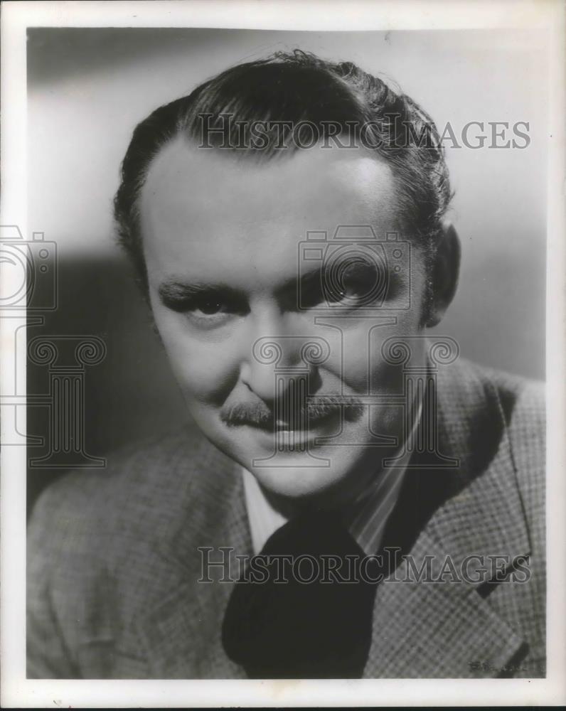1951 Press Photo Albert Dekker Actor - cvp04349 - Historic Images