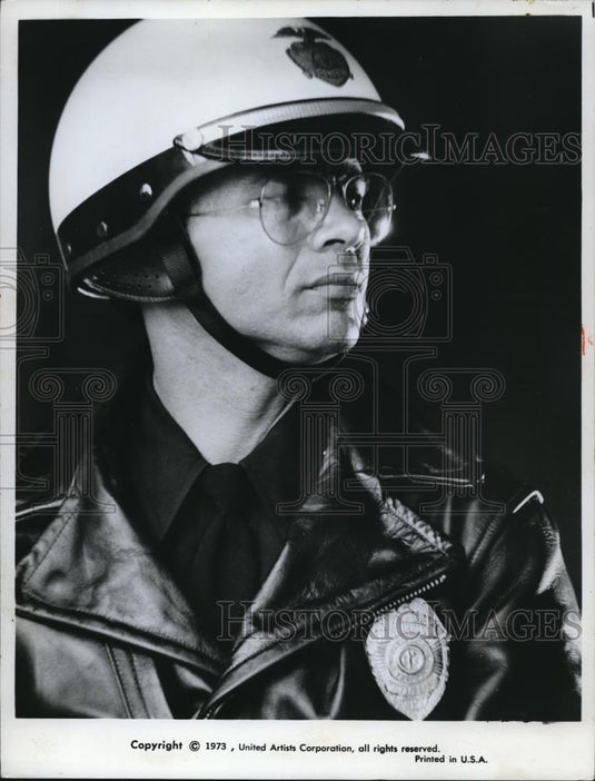 1972 Press Photo Robert Blake in Electra Glide in Blue - cvp00593 - Historic Images