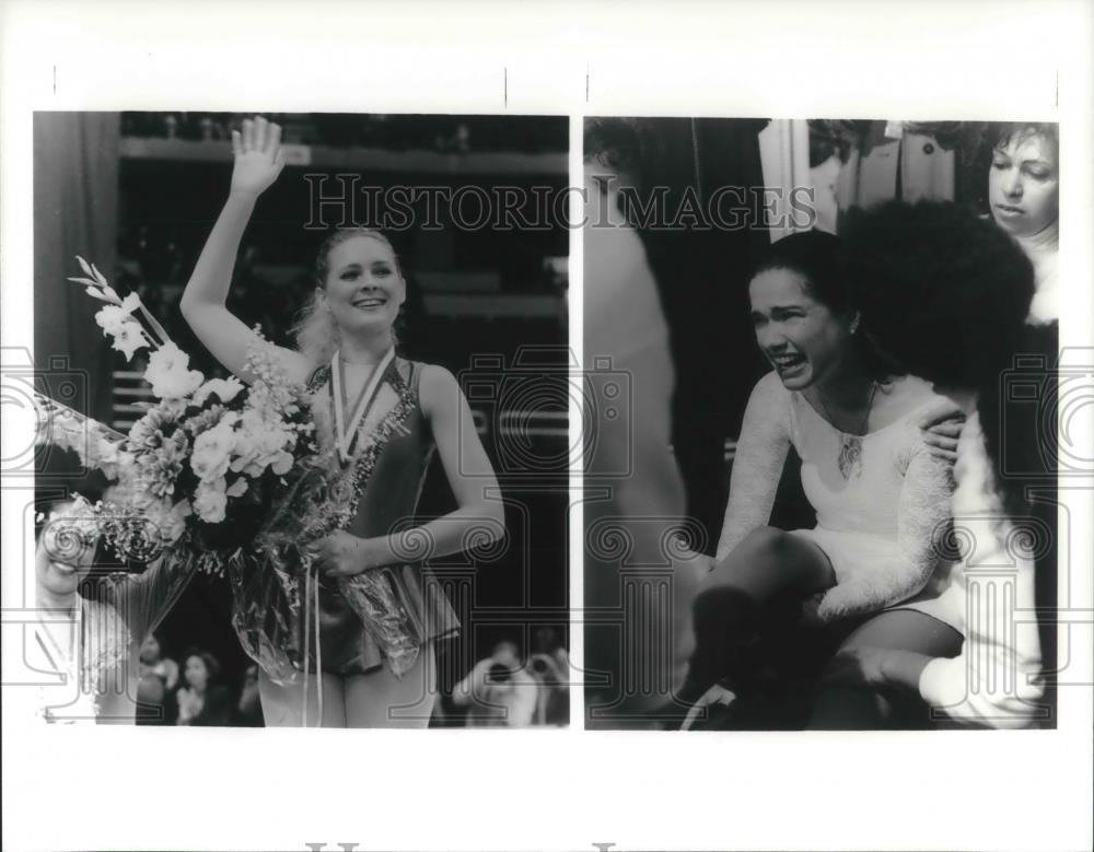 1994 Press Photo Tonya and Nancy: The Inside Story NBC Movie - cvp10337 - Historic Images