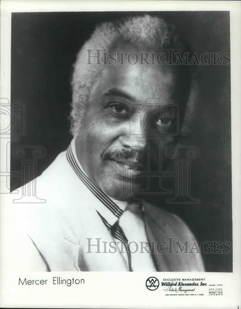 1983 Press Photo Mercer Ellington Swing Big Band Trumpeter Arranger Composer - Historic Images