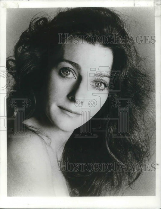 1984 Press Photo Judy Collins Folk Rock Singer Songwriter Musician Activist - Historic Images