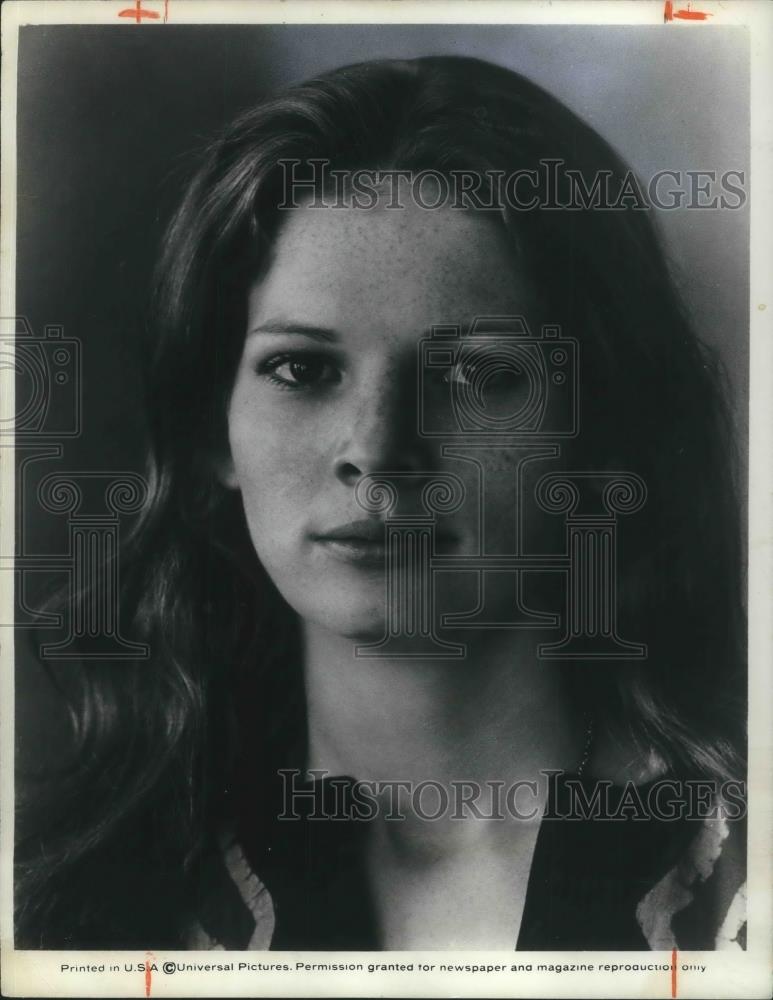 1972 Press Photo Christine Belford in The Groundstar Conspiracy - cvp05250 - Historic Images