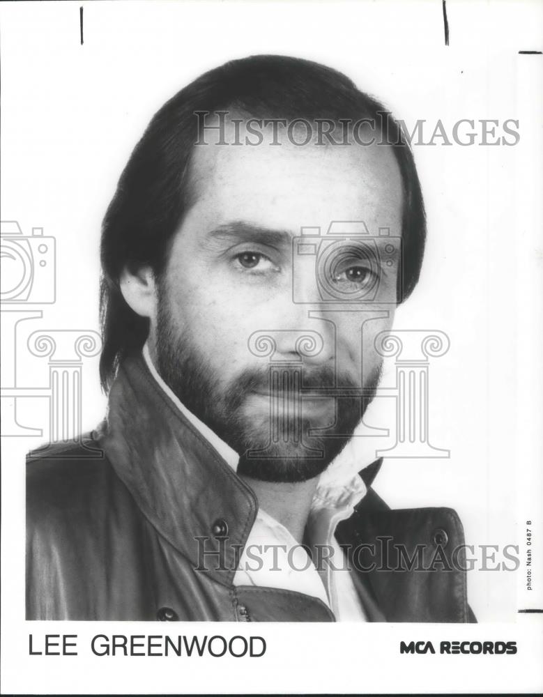1987 Press Photo Lee Greenwood Country Music Singer Songwriter - cvp13248 - Historic Images