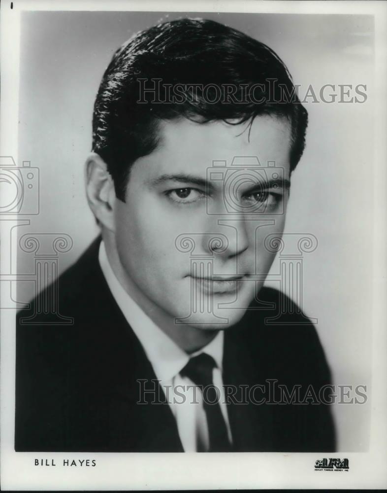 1967 Press Photo Bill Hayes American TV Actor and Singer - cvp16913 - Historic Images
