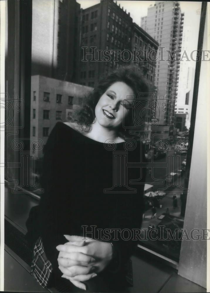 1992 Press Photo Kim Criswell Recording Artist - cvp04703 - Historic Images