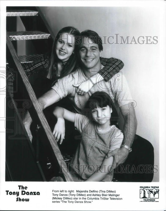 Press Photo Majandra Delfino Ashley Blair Malinger on The Tony Danza Show - Historic Images
