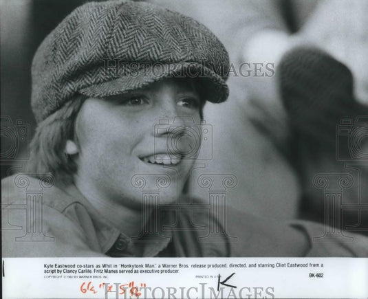 1982 Press Photo Kyle Eastwood in Honkytonk Man - cvp06611 - Historic Images