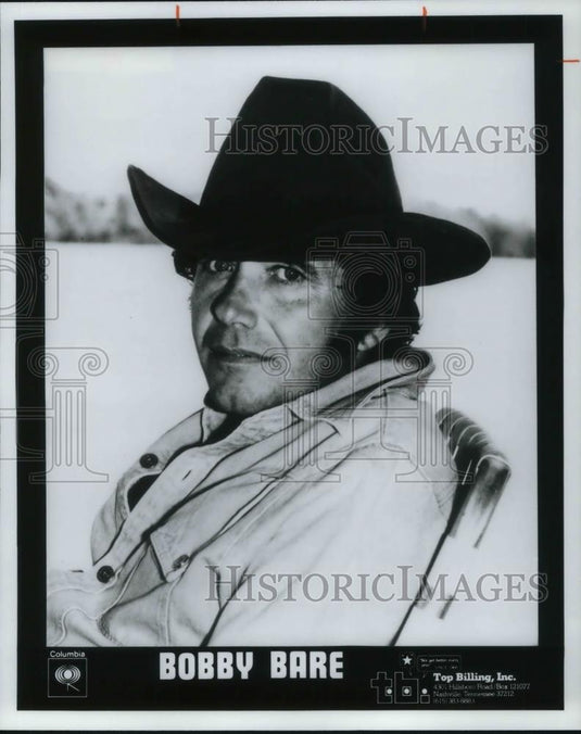 1980 Press Photo Bobby Bare - cvp14665 - Historic Images