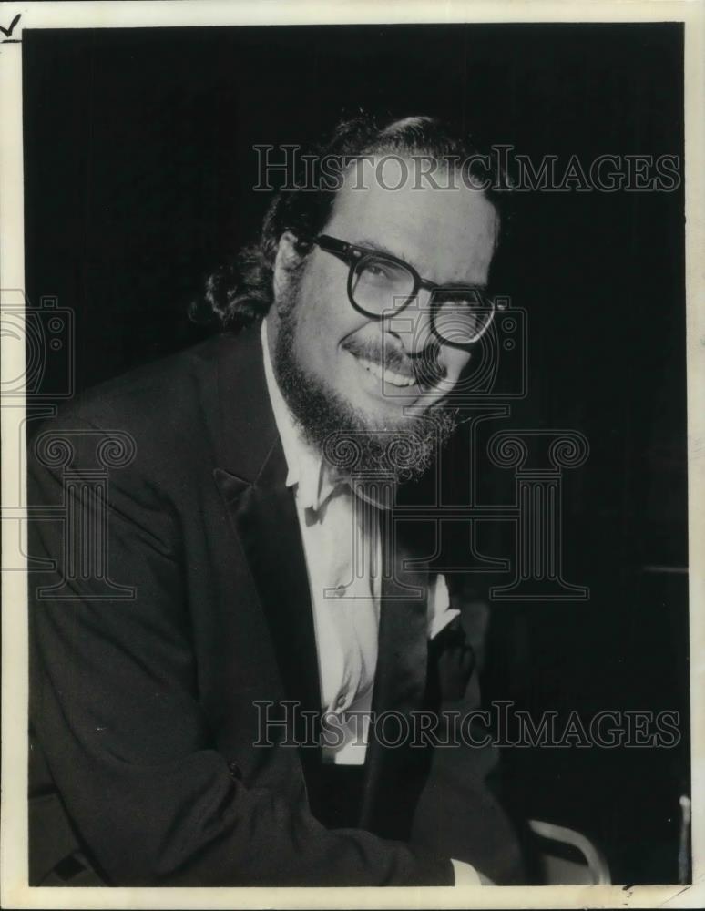 1982 Press Photo Leon Fleisher Pianist - cvp15294 - Historic Images