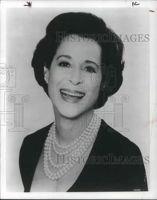 1978 Press Photo Kitty Carlisle in Mame - cvp07870 - Historic Images