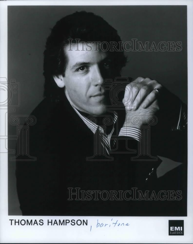 1983 Press Photo Thomas Hampson Lyric Baritone Opera Singer - cvp17333 - Historic Images