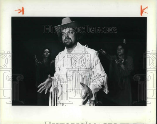 1981 Press Photo David Frazier in Indians - cvp15139 - Historic Images