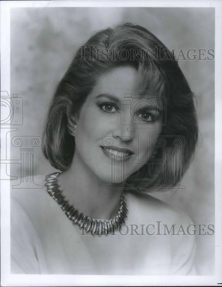 Press Photo Paula Zahn Anchor CBS This Morning - cvp11400 - Historic Images