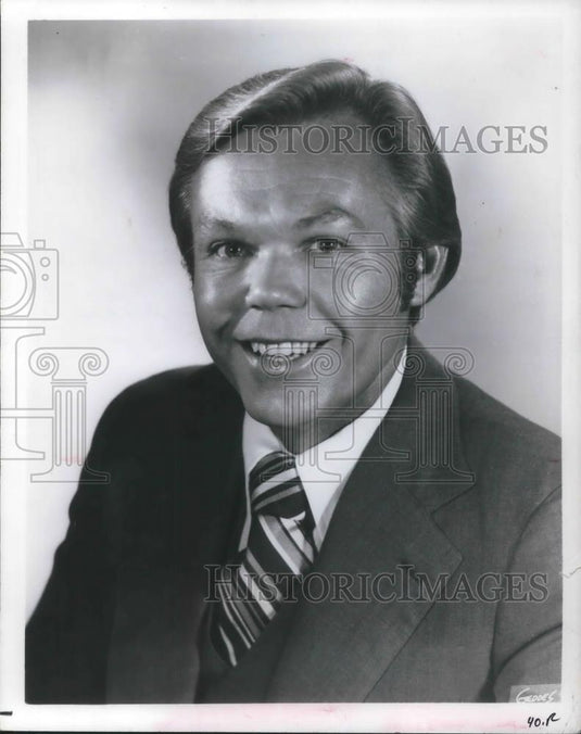 1979 Press Photo Dick Goddard WJW-TV Weatherman Cleveland Ohio - Historic Images