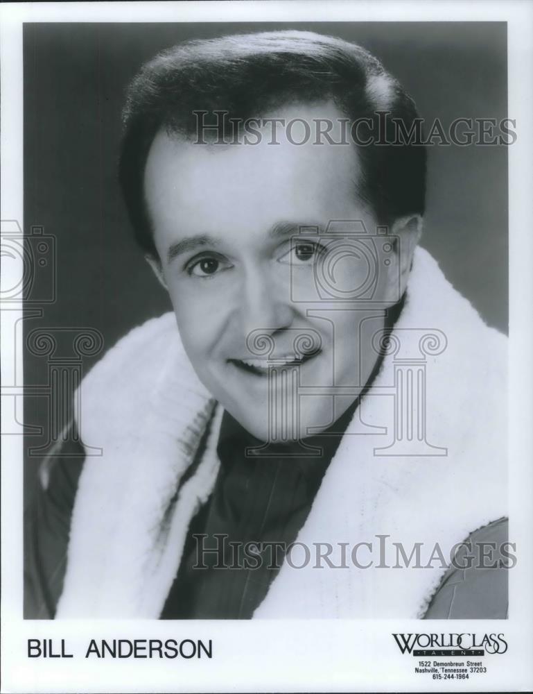 1990 Press Photo Bill Anderson - cvp08487 - Historic Images