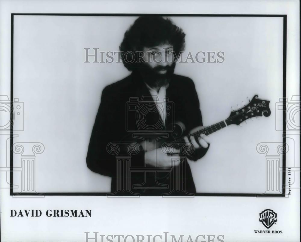 1984 Press Photo David Grisman Musician - cvp16755 - Historic Images