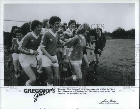 1983 Press Photo Dee Hepburn in Gregory's Girl - cvp08906 - Historic Images