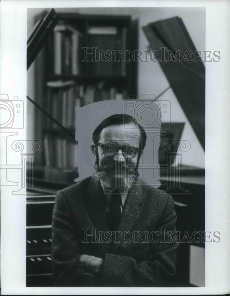 1971 Press Photo Harpsichordist Robert Conant - cvp04523 - Historic Images