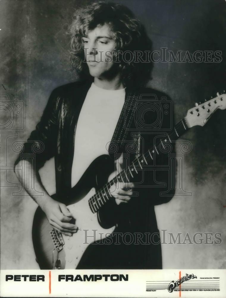 1982 Press Photo Peter Frampton Musician - cvp13886 - Historic Images