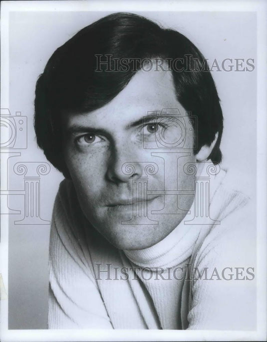 1983 Press Photo Edward J. Crafts in Falstaff Cleveland Opera Production - Historic Images