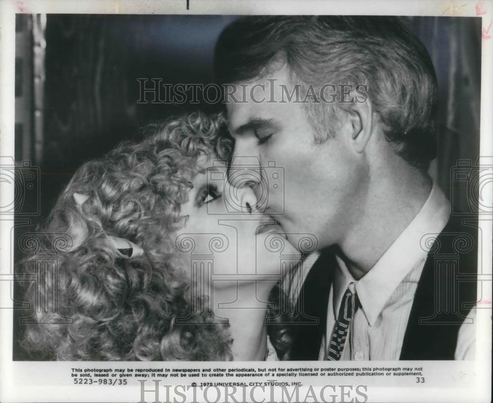 1979 Press Photo Movie the Jerk starring Steve Martin and Bernadette Peters - Historic Images