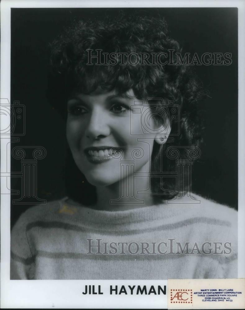 1982 Press Photo Jill Hayman American Broadway Actress - cvp16937 - Historic Images