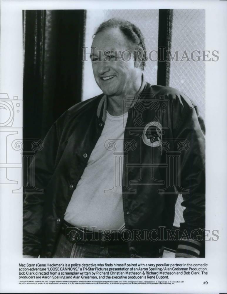 1991 Press Photo Gene Hackman in Loose Cannons - cvp17672 - Historic Images