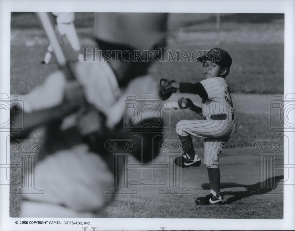 1986 Press Photo Emmanuel Lewis in Webster - 449 - cvp19095 - Historic Images