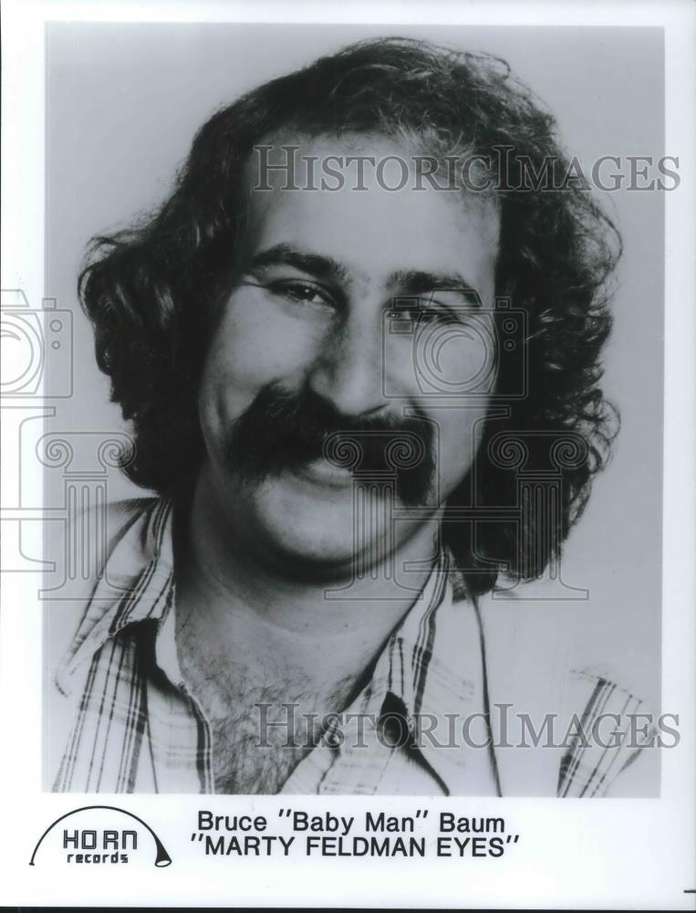 1981 Press Photo Bruce Baum Stand-Up Prop Comedian - cvp05218 - Historic Images
