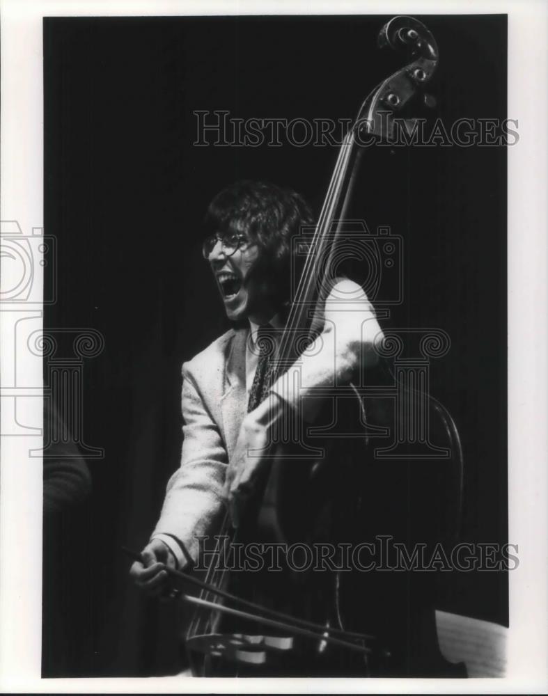 1968 Press Photo Robert Black Double Bassist Cleveland Institute of Music - Historic Images