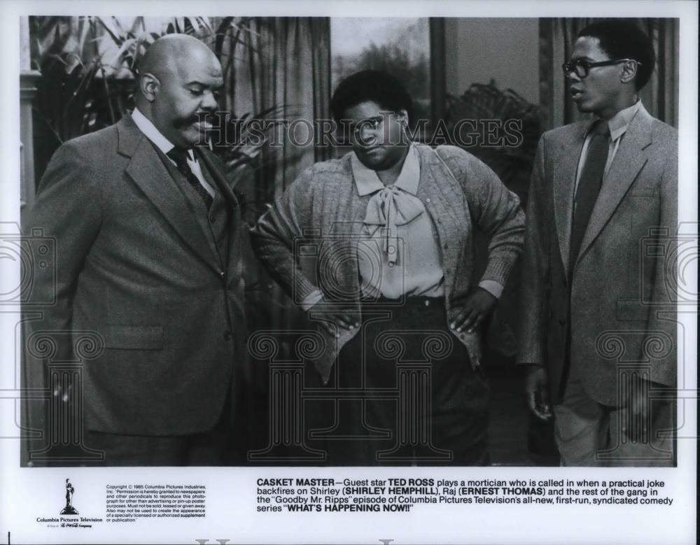 1988 Press Photo Haywood Nelson &amp; Shirley Hemphill in What&#39;s Happening Now!! - Historic Images