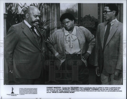 1988 Press Photo Haywood Nelson & Shirley Hemphill in What's Happening Now!! - Historic Images