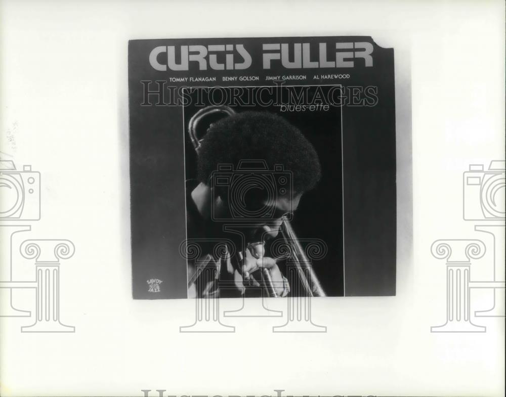1984 Press Photo Curtis Fuller, Savoy Jazz Records - cvp15825 - Historic Images