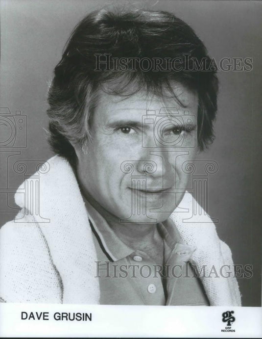 1984 Press Photo Dave Grusin Jazz Pianist Composer Arranger - cvp13369 - Historic Images