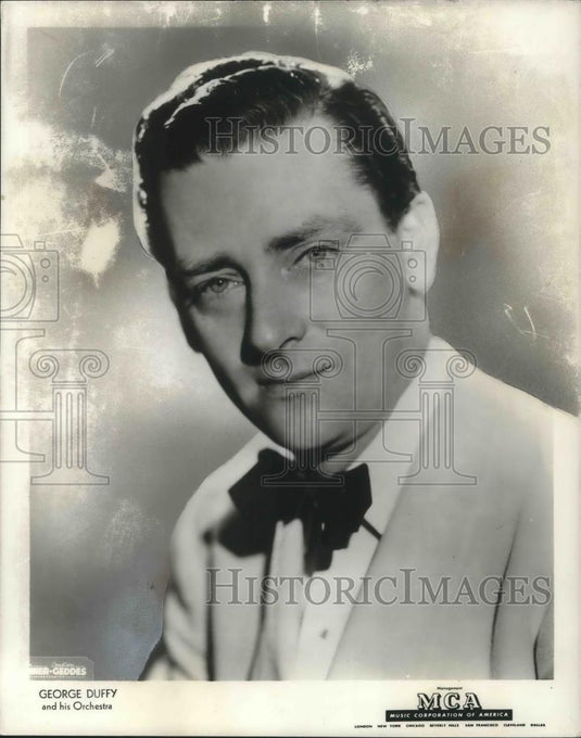 1964 Press Photo George Duffy and his Orchestra Cleveland Bandleader - cvp03972 - Historic Images