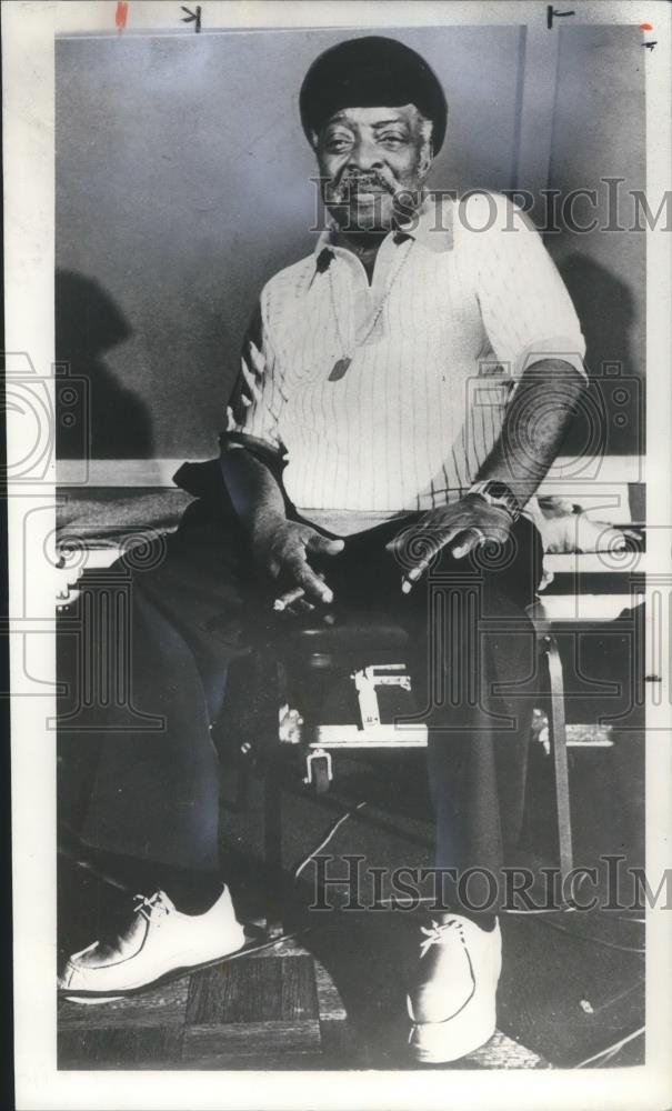 1979 Press Photo Count Basie Jazz Swing Pianist Organist in Cleveland - Historic Images