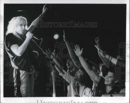 1984 Press Photo Lita Ford at the Agore - cvp13173 - Historic Images