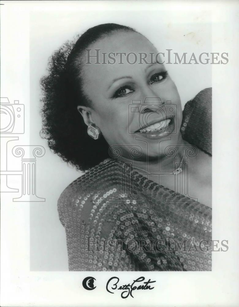 1987 Press Photo Betty Carter - cvp07910 - Historic Images