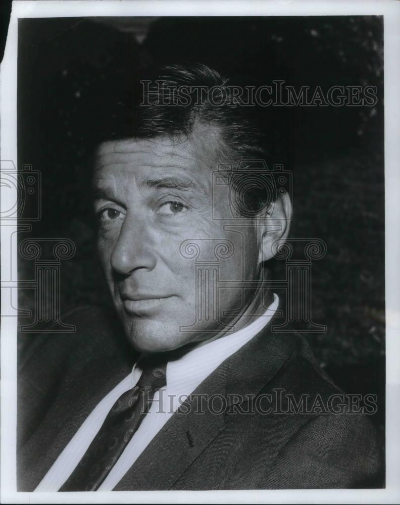 1968 Press Photo Efrem Zimbalist Jr on The FBI - cvp19909 - Historic Images