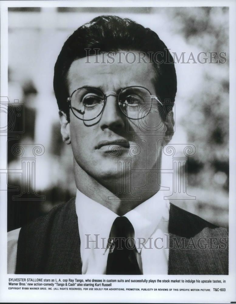 1991 Press Photo Sylvester Stallone stars in Tango &amp; Cash - cvp11388 - Historic Images