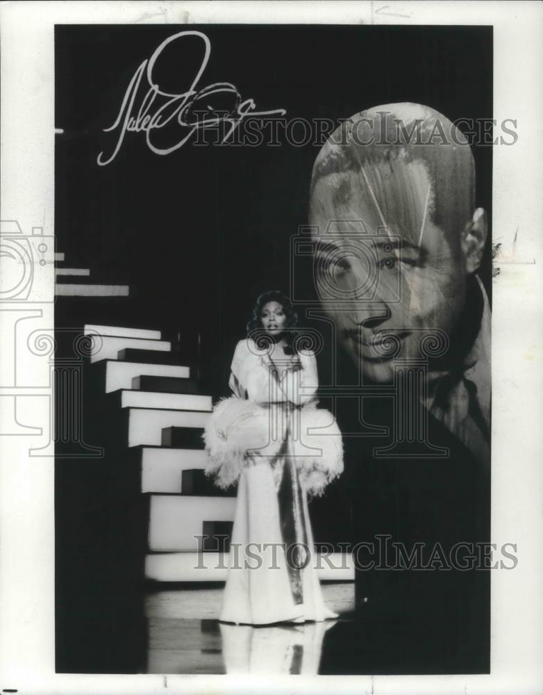 1983 Press Photo Dee Dee Bridgewater in Sophisticated Ladies Broadway Musical - Historic Images