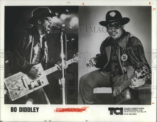 1985 Press Photo Bo Diddley - cvp02884 - Historic Images
