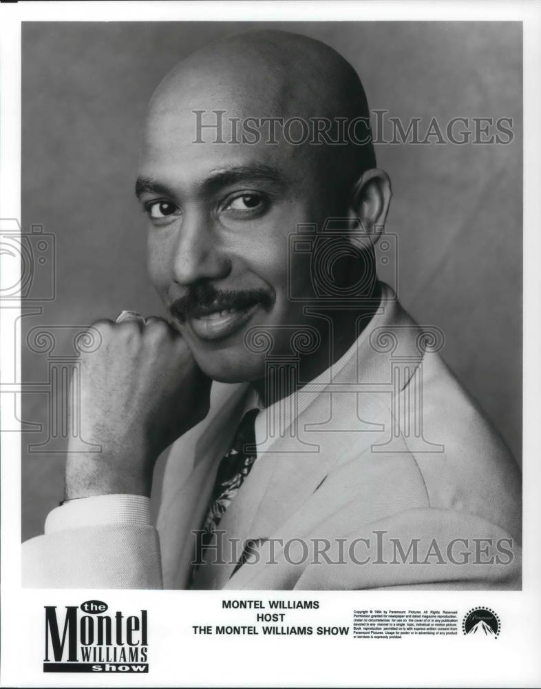 1994 Press Photo Montel Williams in The Montel Williams Show - cvp19503 - Historic Images