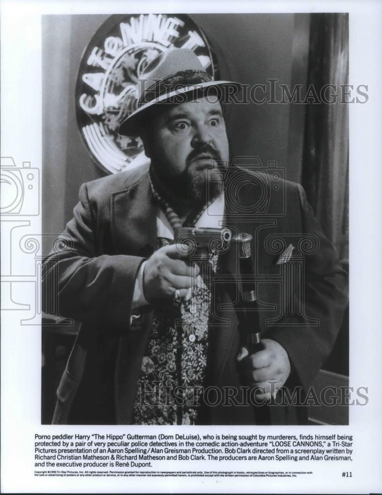 1991 Press Photo Dom De Louise Comedian In Loose Canons - cvp04389 - Historic Images