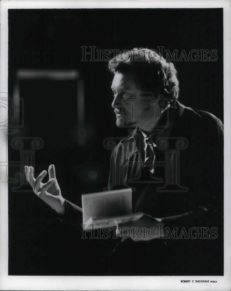 1975 Press Photo Jean Gascon Stage Director - cvp12203 - Historic Images