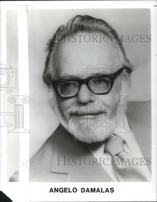 1985 Press Photo Angelo Damalas Entertainer - cvp01704 - Historic Images