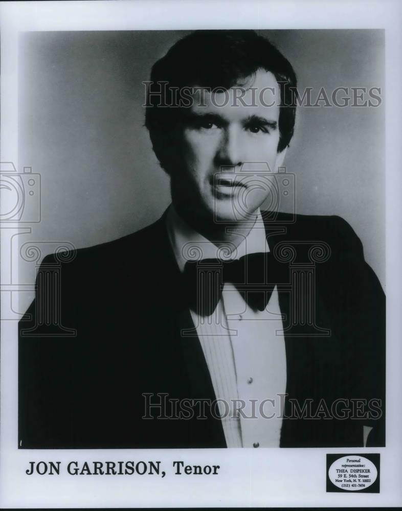 1992 Press Photo Jon Garrison Tenor Metropolitan Opera Singer - cvp12230 - Historic Images